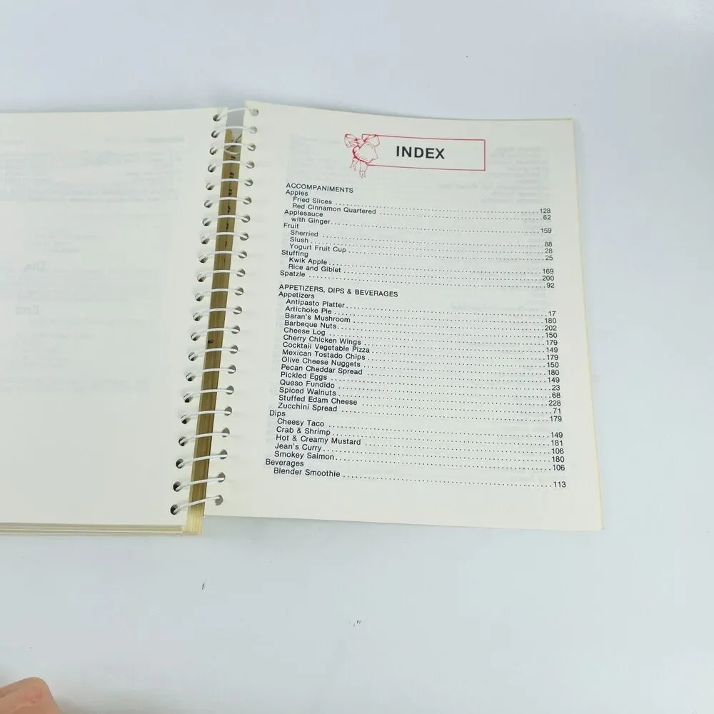 J. Sterling Morton Orchard & Tree Farm Spiral Cookbook 1987 Arbor Day Nebraska